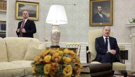 Beyaz Saray’da Biden-Scholz görüşmesi