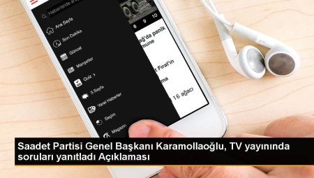 Saadet Partisi Genel Lideri Karamollaoğlu, TV yayınında soruları yanıtladı Açıklaması